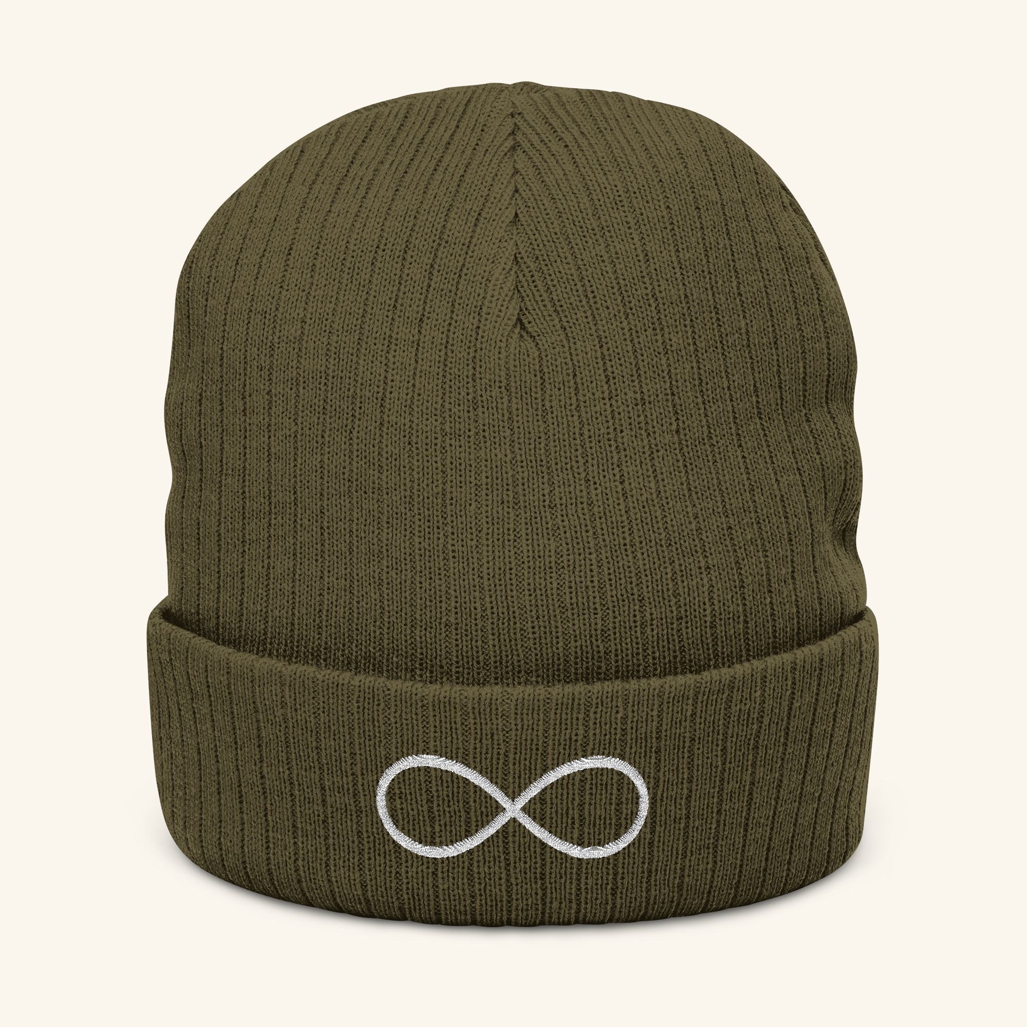 Infinity Embroidered Beanie