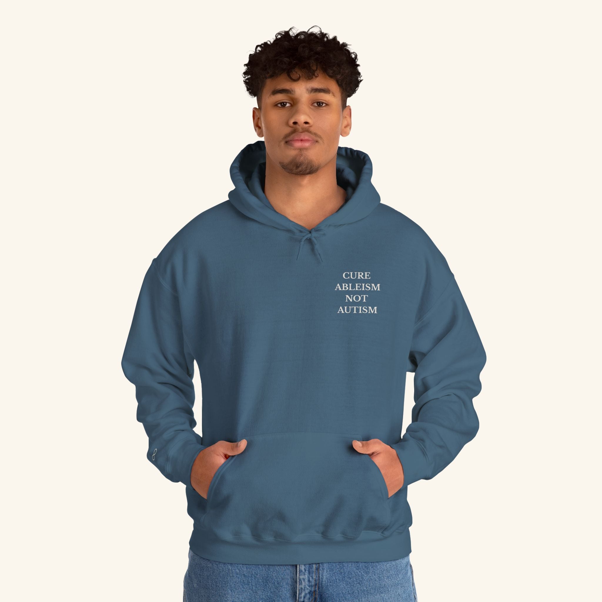Cure Ableism, Not Autism Hoodie