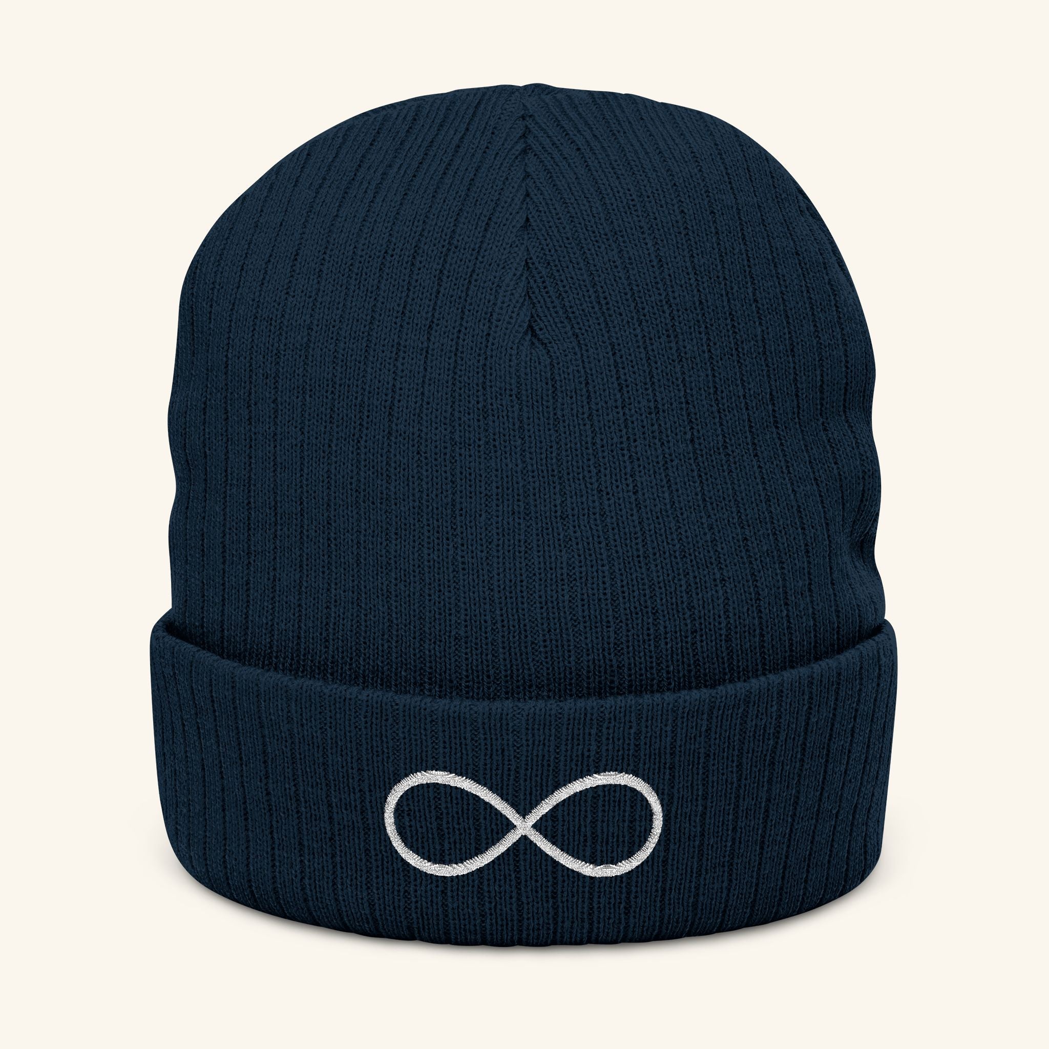Infinity Embroidered Beanie