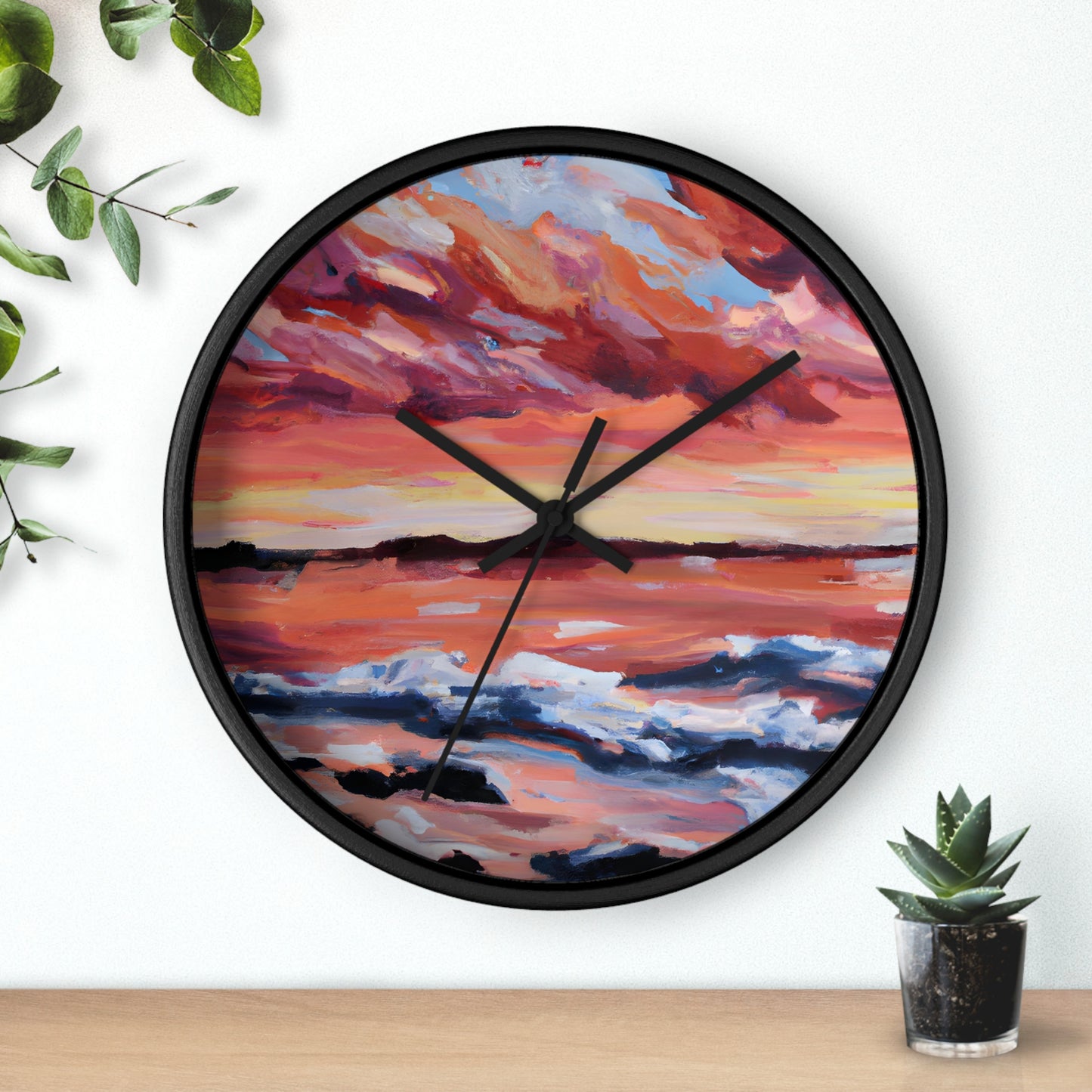 SereniTide Wall Clock