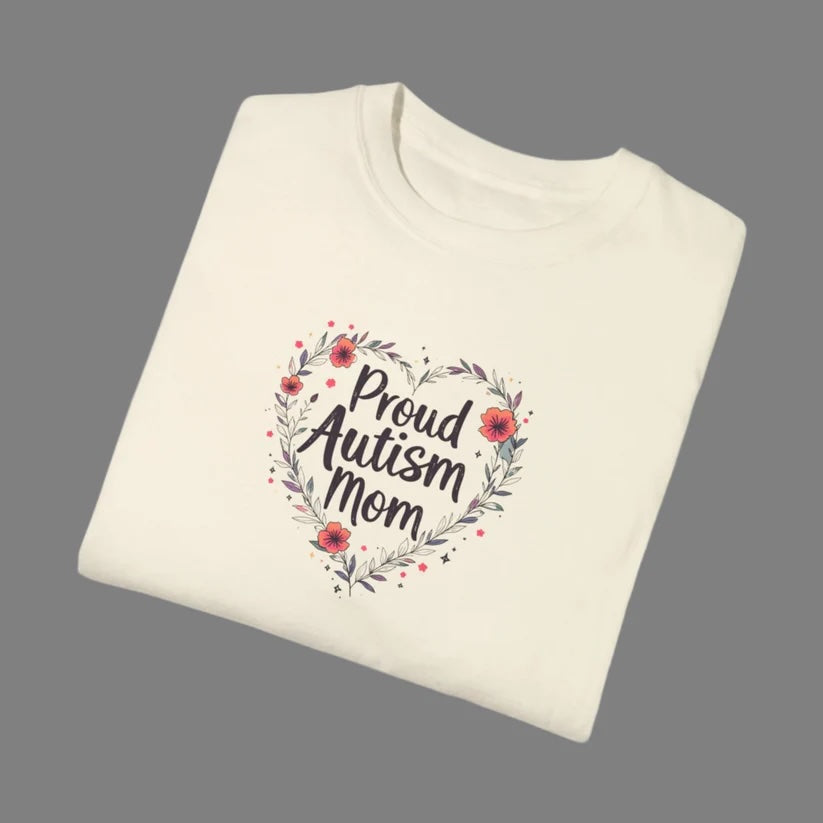 Proud Autism Mom Vintage Tee