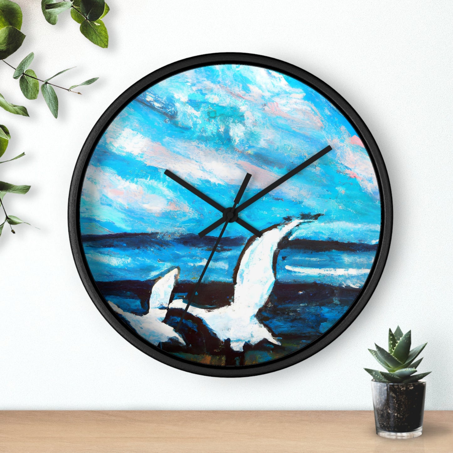CalmGlow. Wall Clock