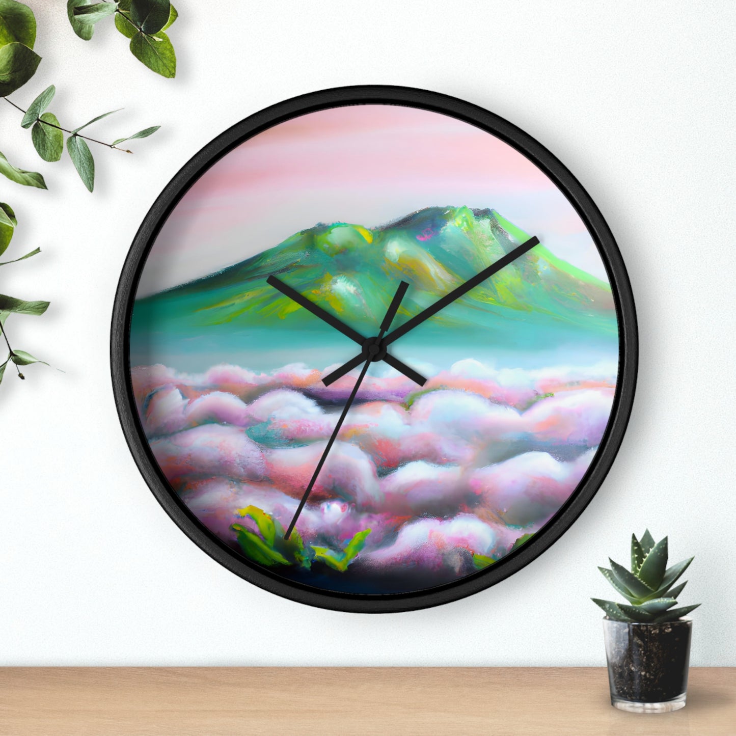 Caelum (Latin for "heaven" or "sky") Wall Clock