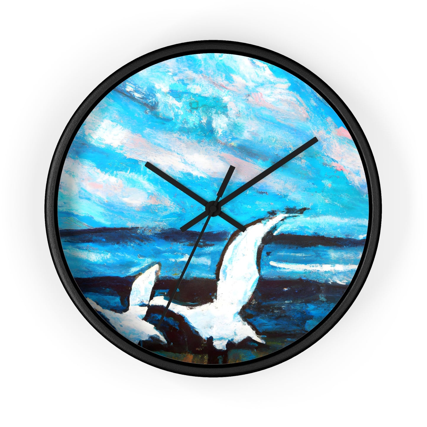 CalmGlow. Wall Clock