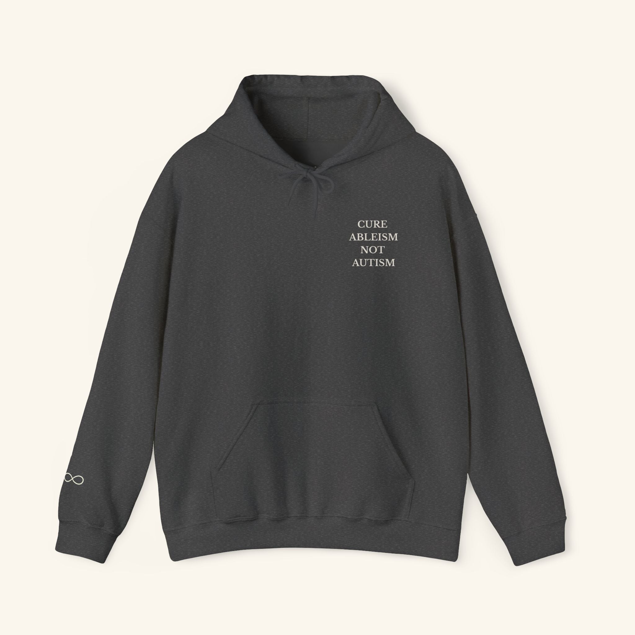 Cure Ableism, Not Autism Hoodie