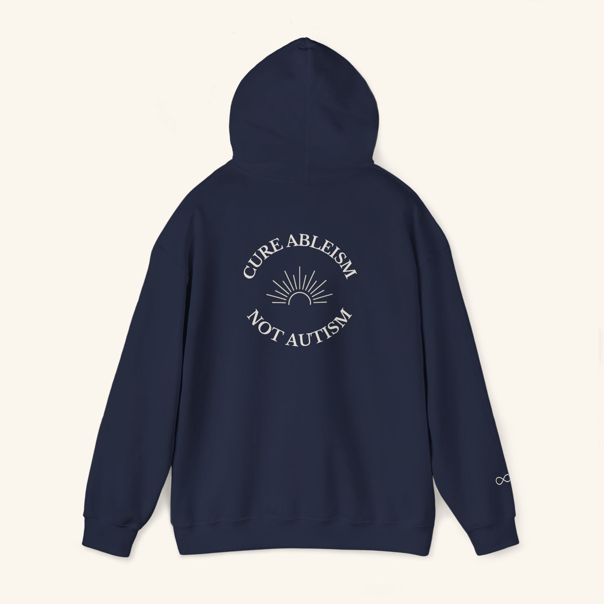 Cure Ableism, Not Autism Hoodie