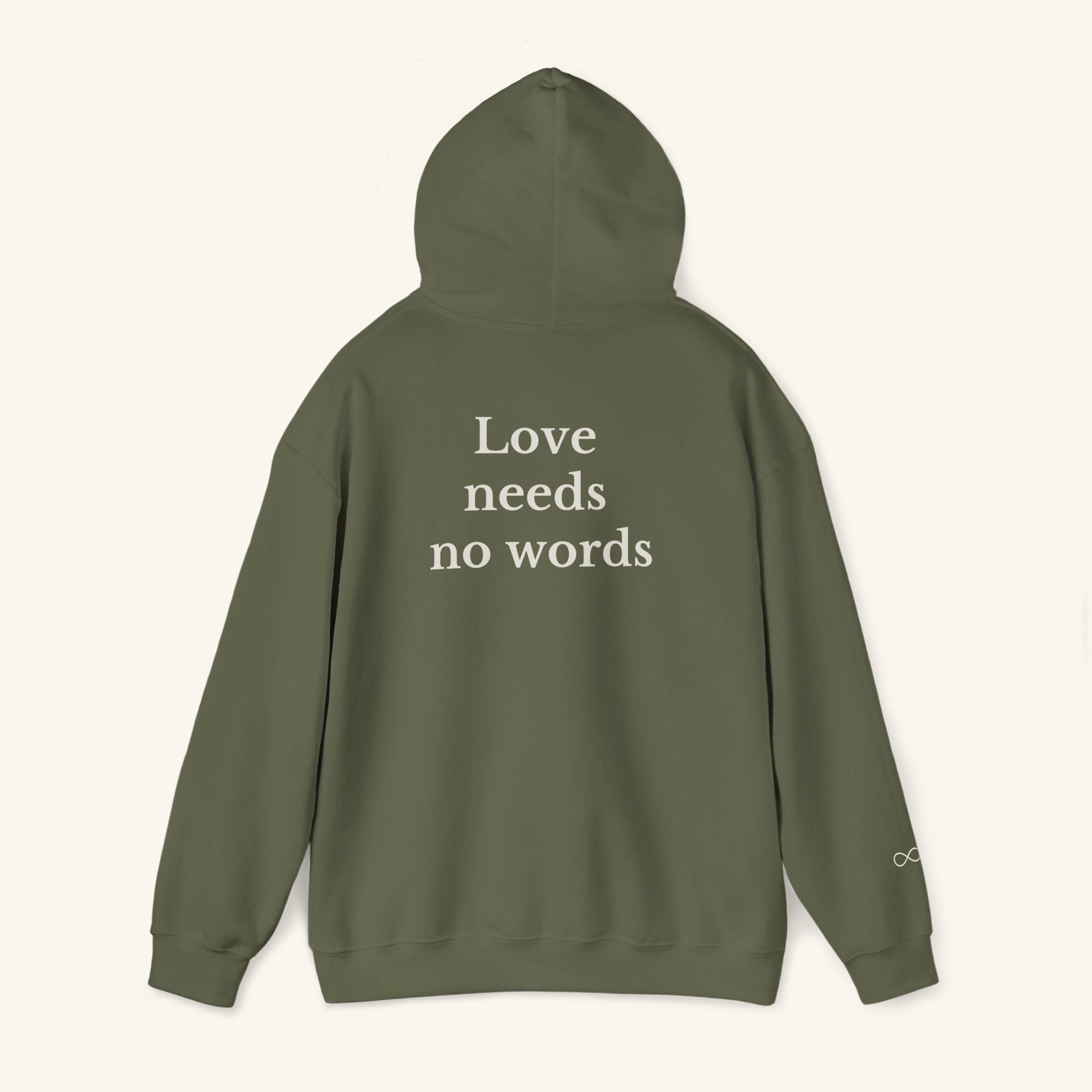 Love Needs No Words Hoodie