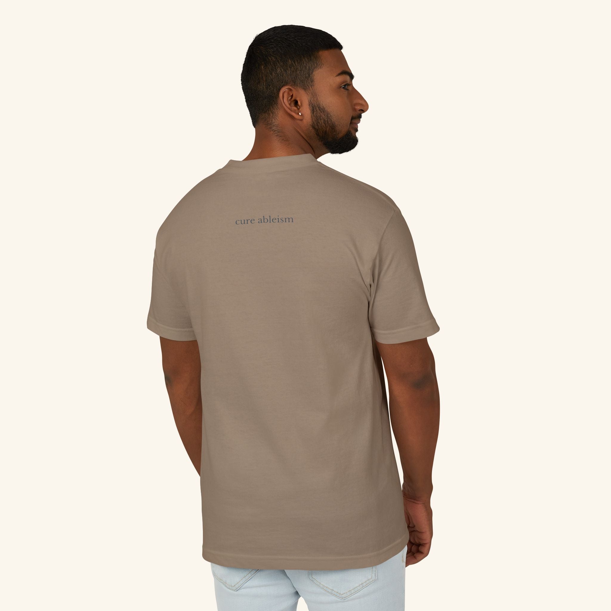 Ableism Is the Disease T-Shirt — Cure Ableism Tee