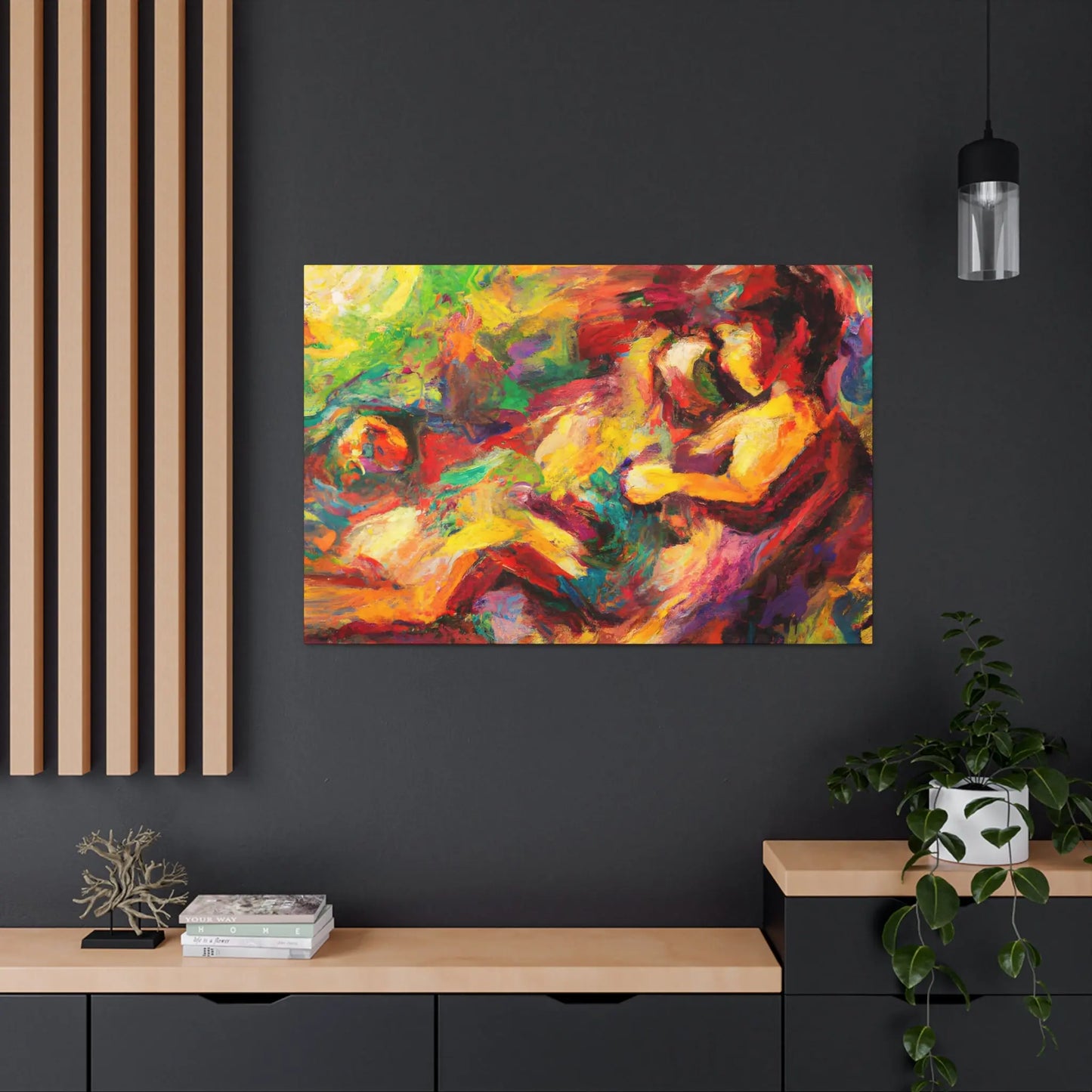 Kopelli - Autism Canvas Art