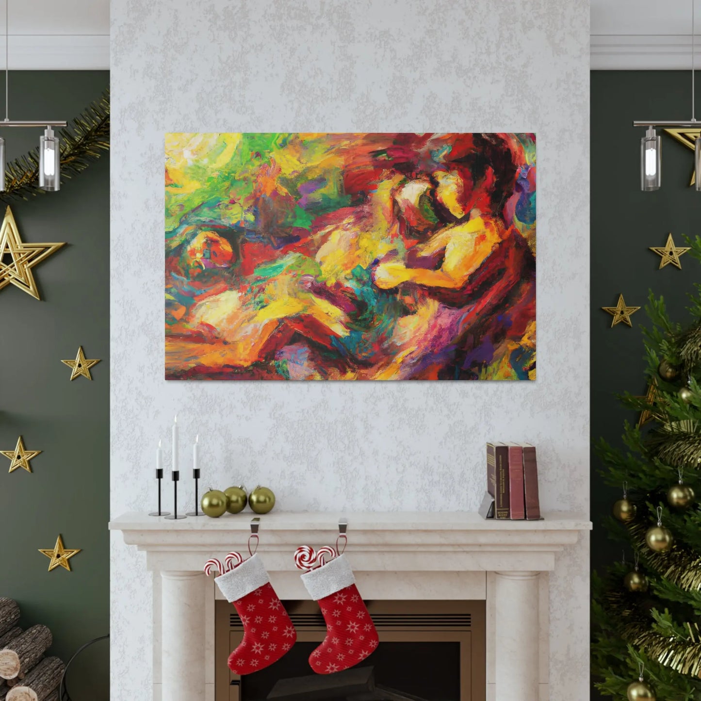 Kopelli - Autism Canvas Art