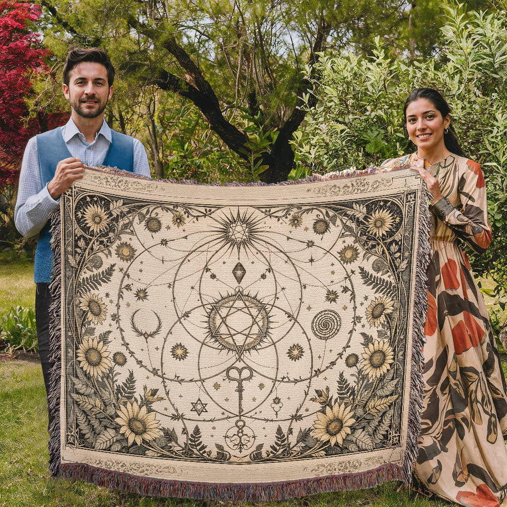 The Thread of Self – Heirloom Tapestry Blanket