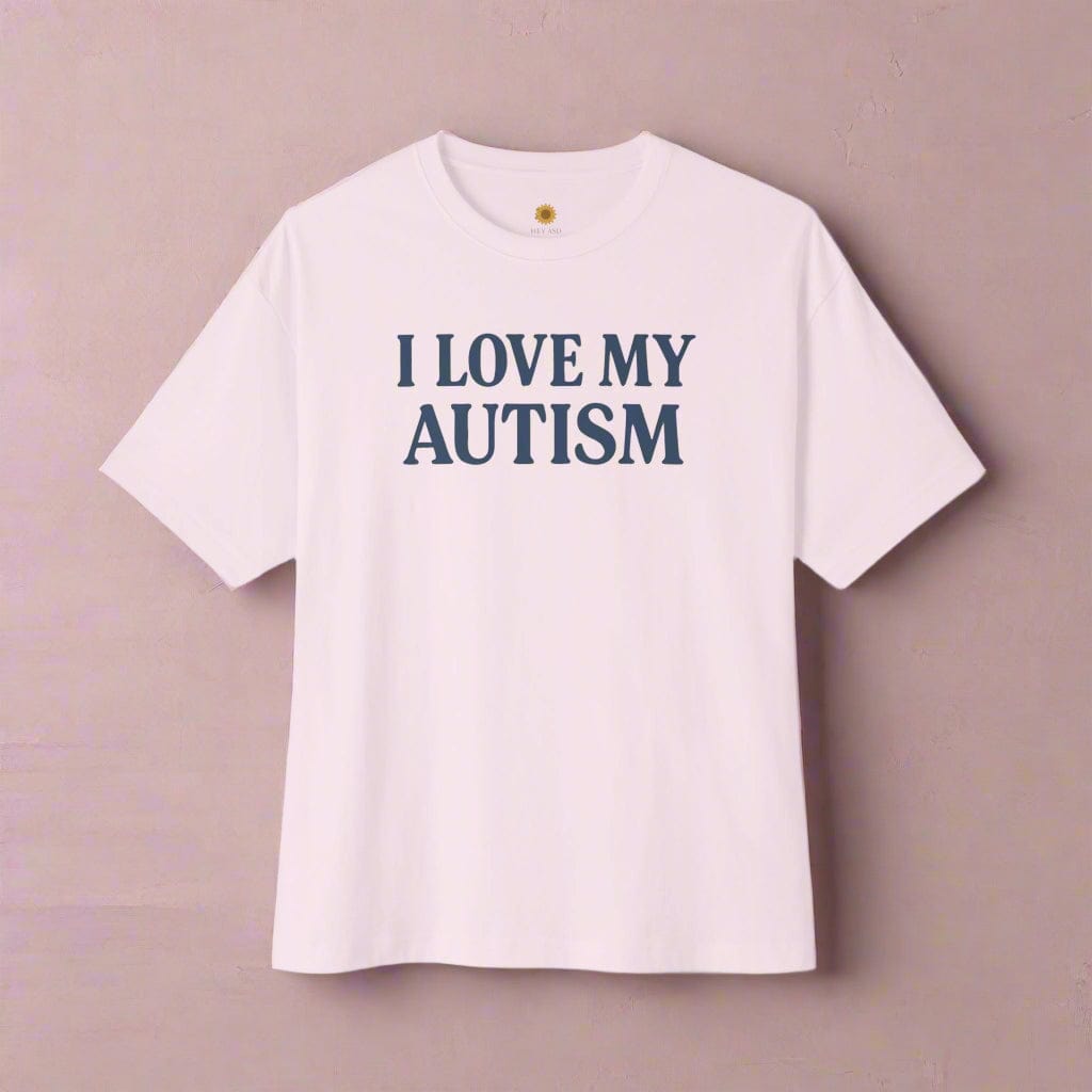 I Love My Autism Shirt – Sensory-Friendly Tee Soft Pink / XS