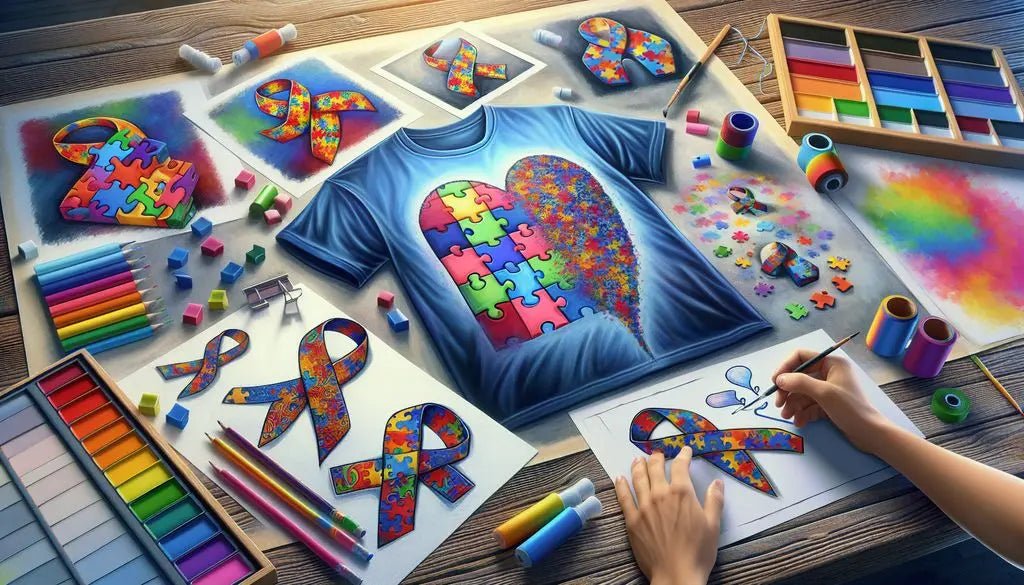The Story Behind Our Autism T-Shirt Designs - heyasd.com