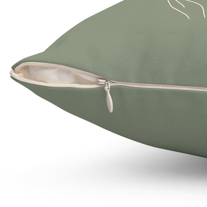 “I Am Safe Here” Pillow