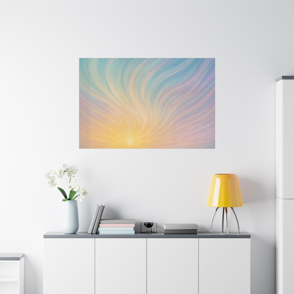 Radiant Dawn — Autism Awareness Artwork