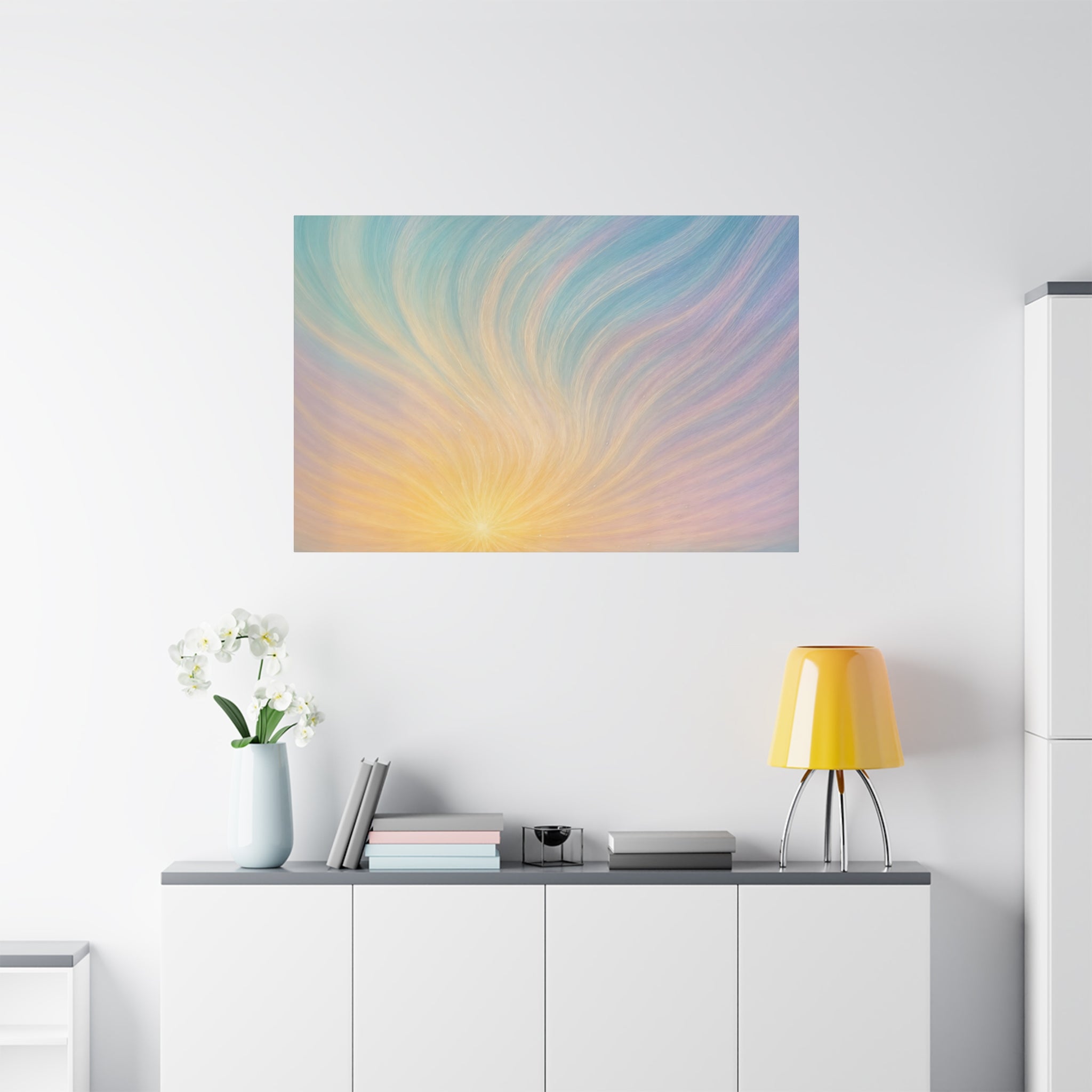 Radiant Dawn — Autism Awareness Artwork