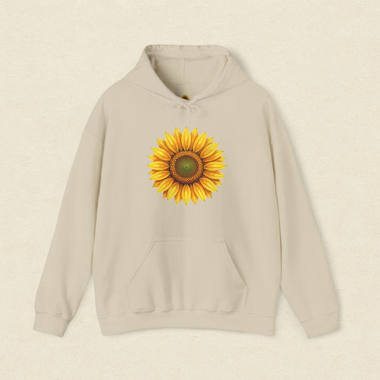 Golden Bloom Sunflower Hoodie