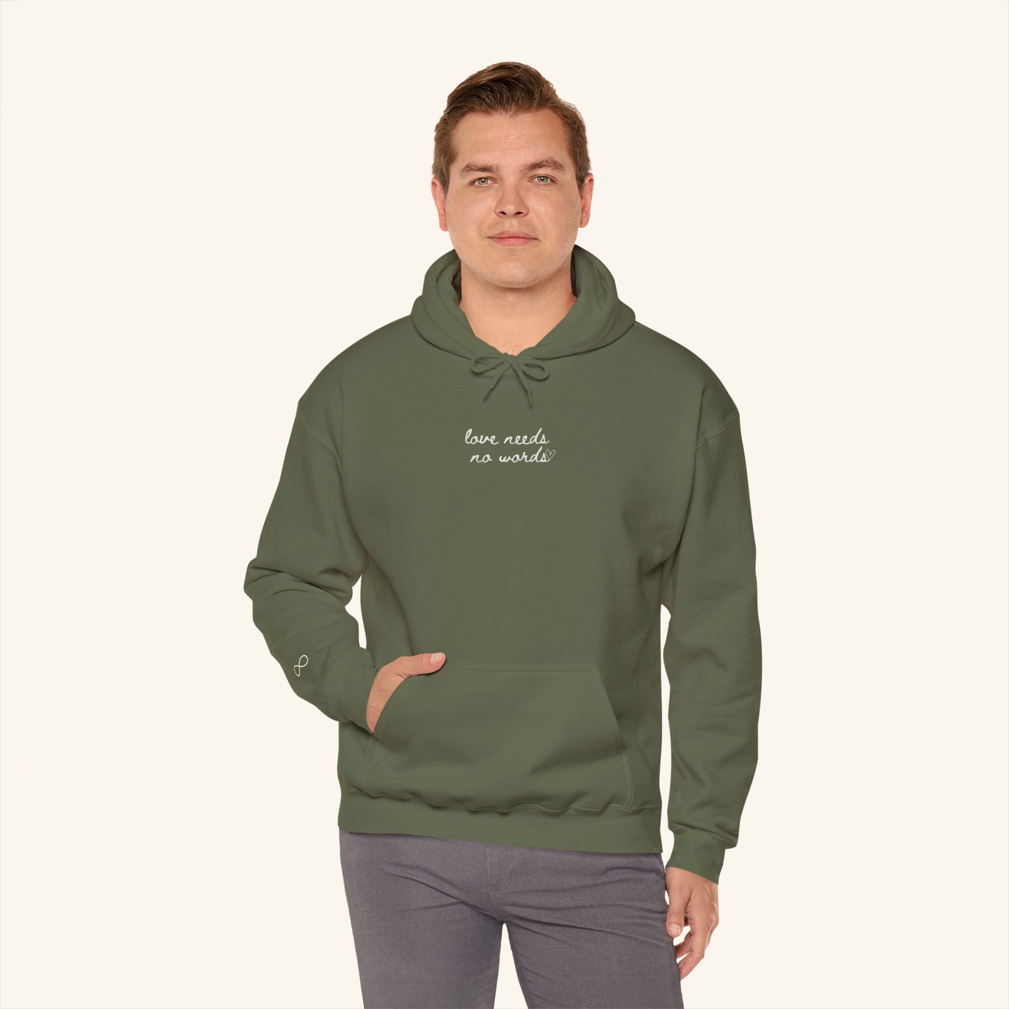 Love Needs No Words Hoodie