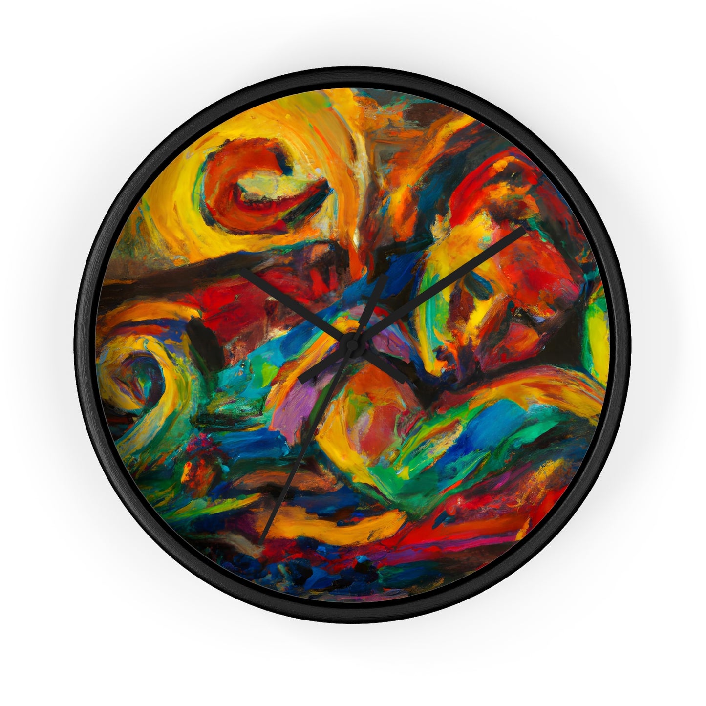 Rembrandtine - Autism-Inspired Wall Clock