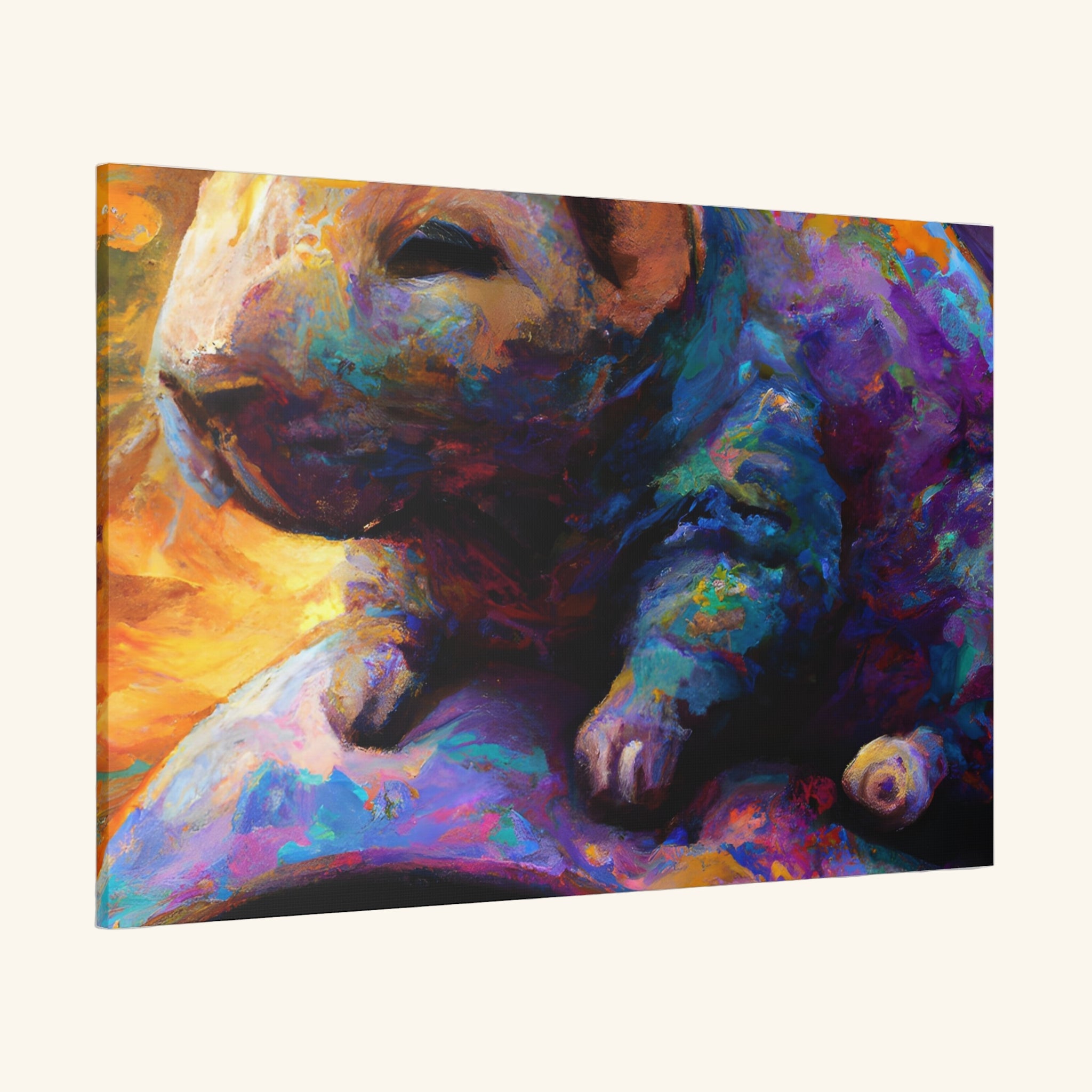 Artheric TheBrushMaster Canvas Art