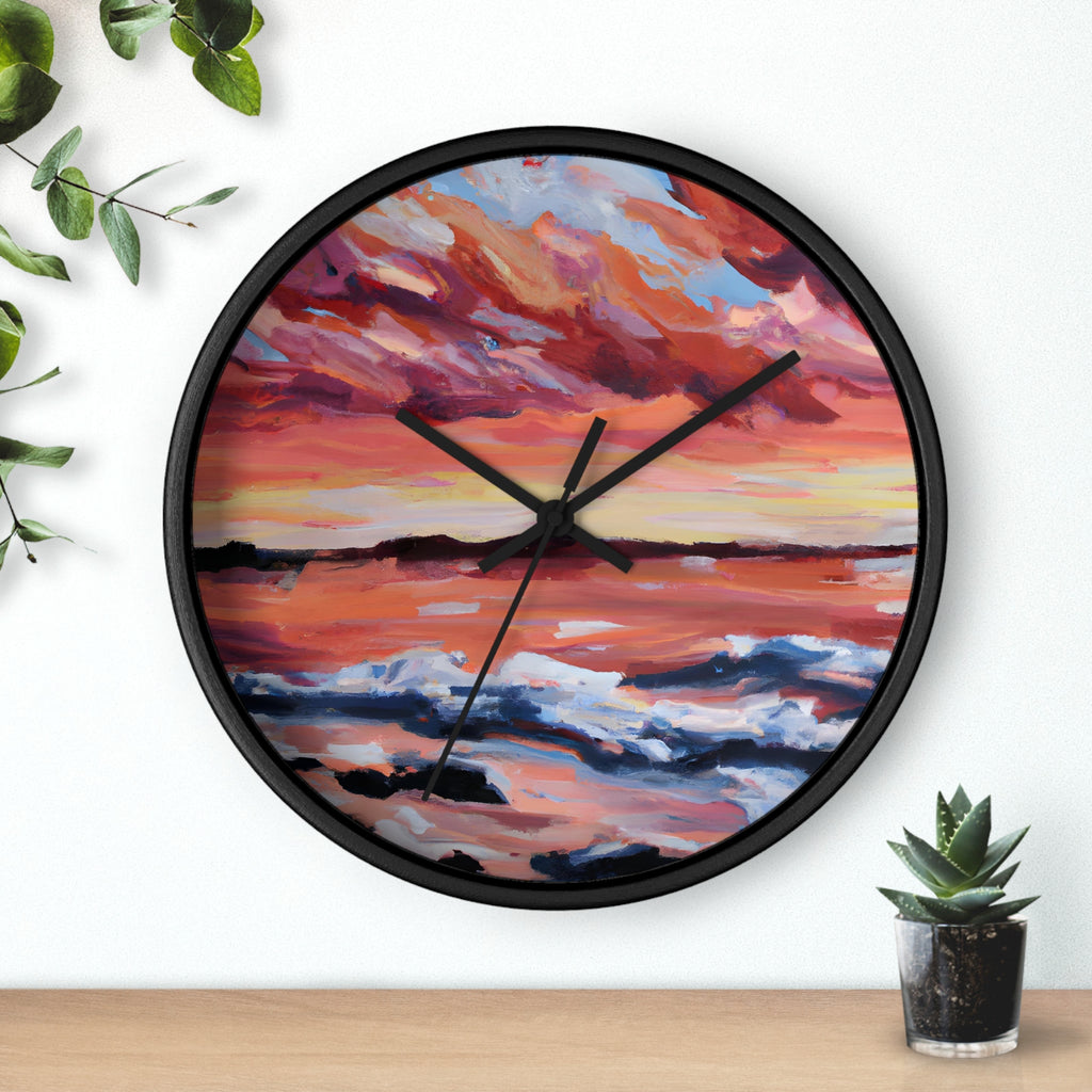 SereniTide Wall Clock
