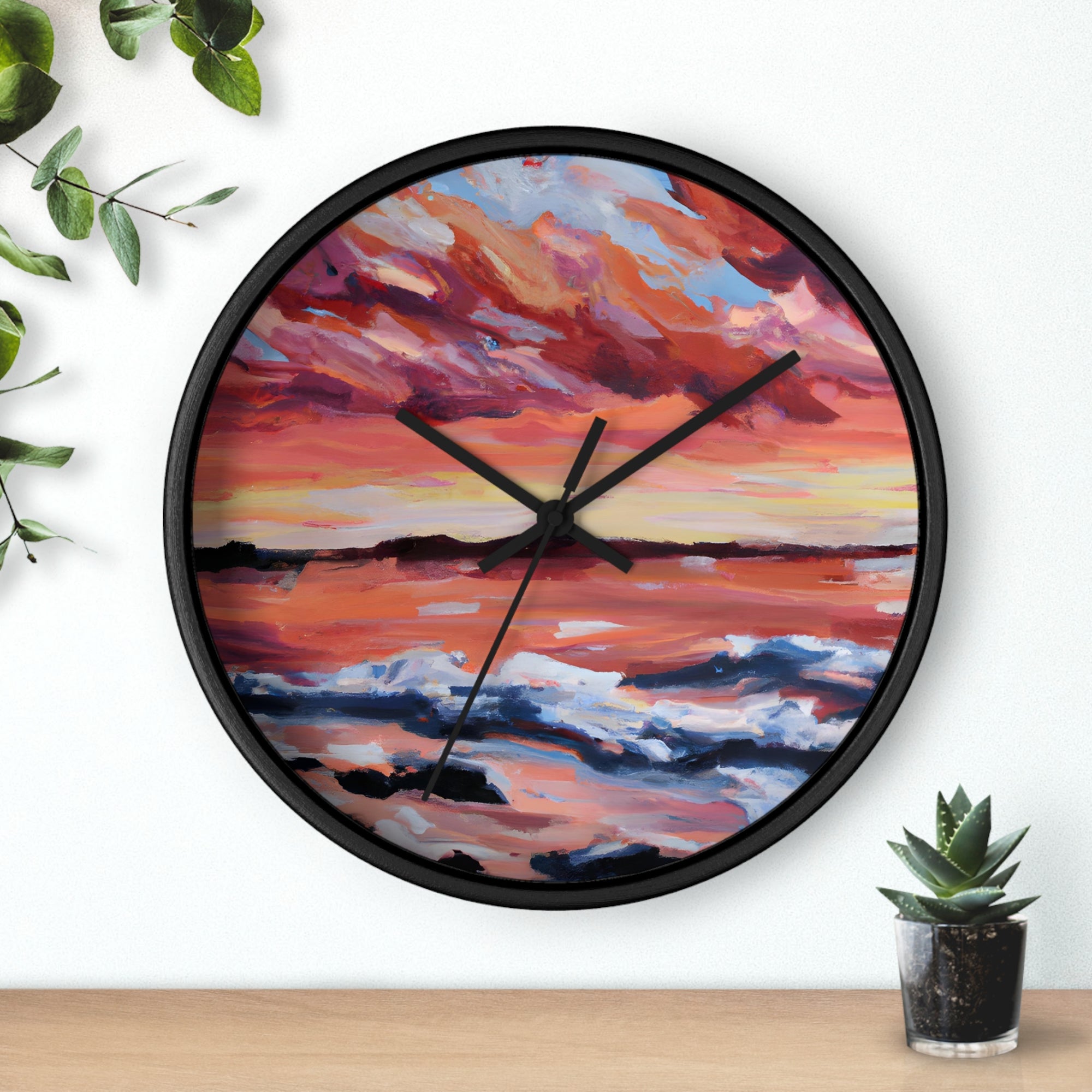 SereniTide Wall Clock