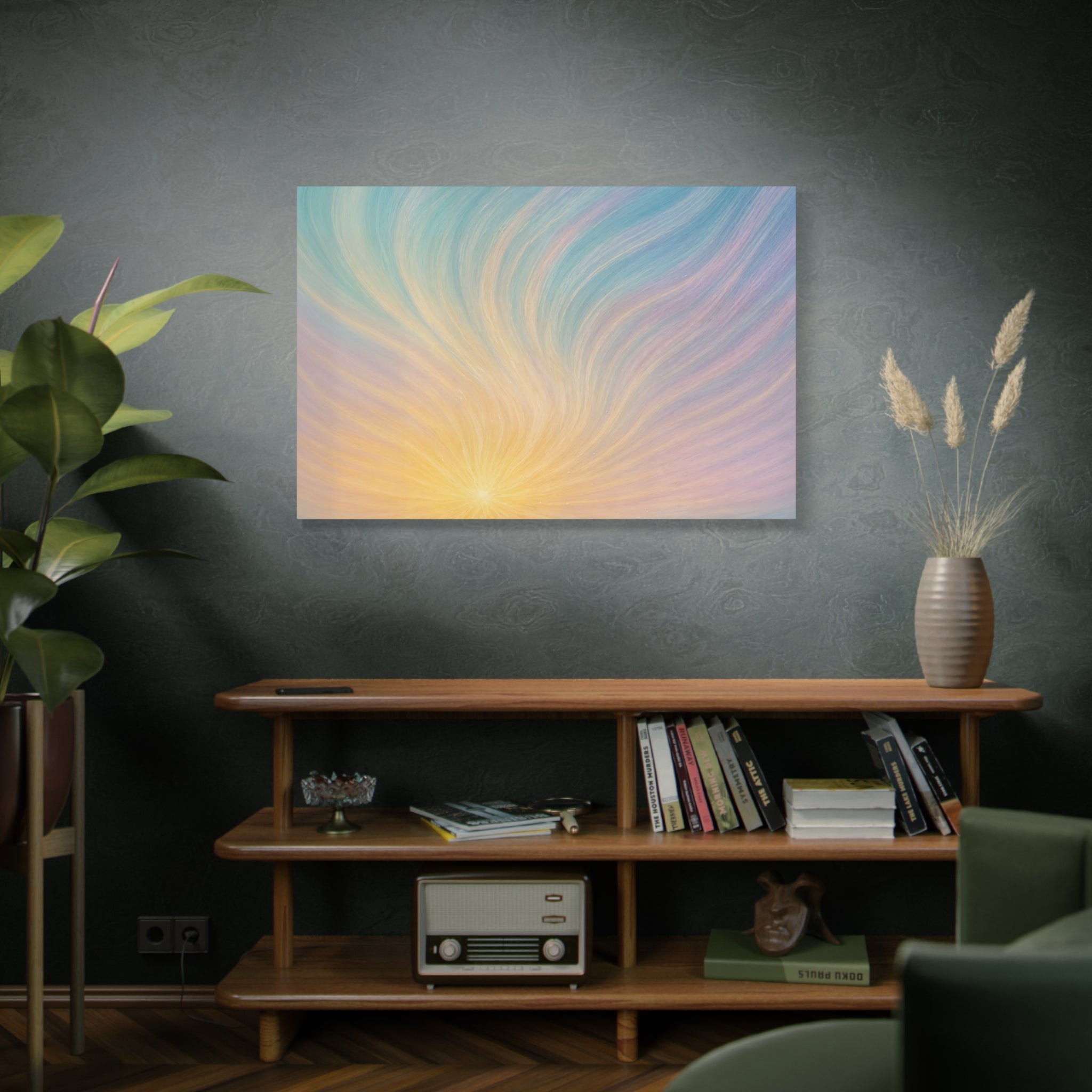 Radiant Dawn — Autism Awareness Artwork