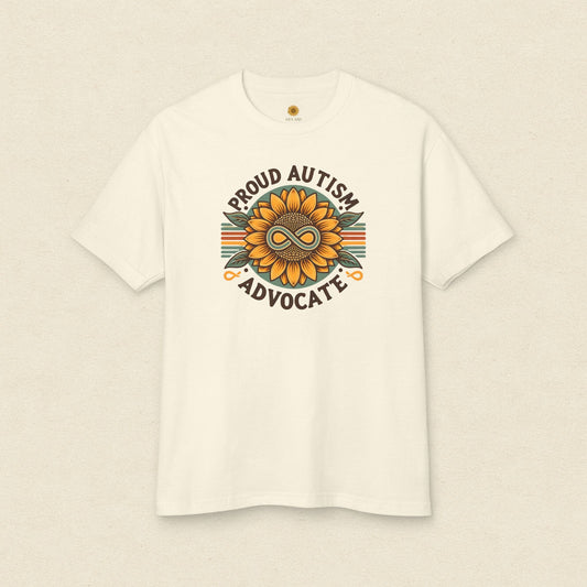 Proud Autism Advocate Tee – Sunflower