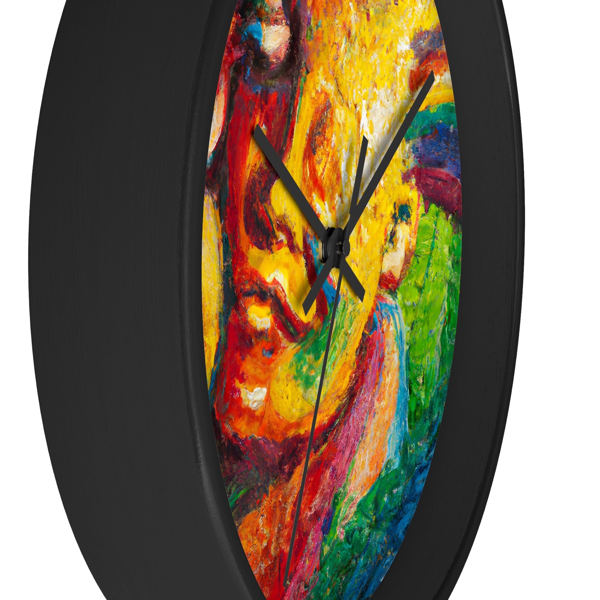 Painteurney - Autism-Inspired Wall Clock