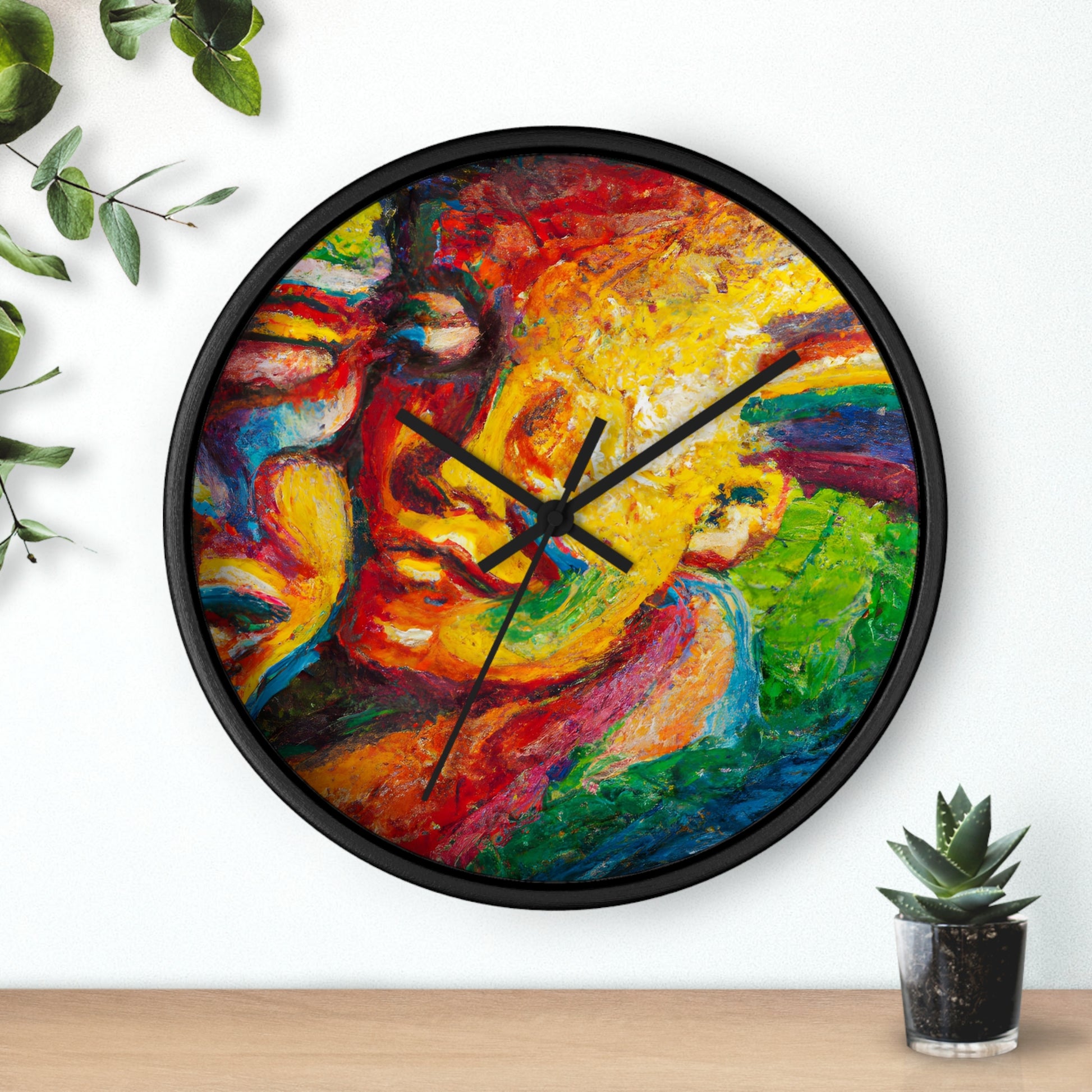 Painteurney - Autism-Inspired Wall Clock