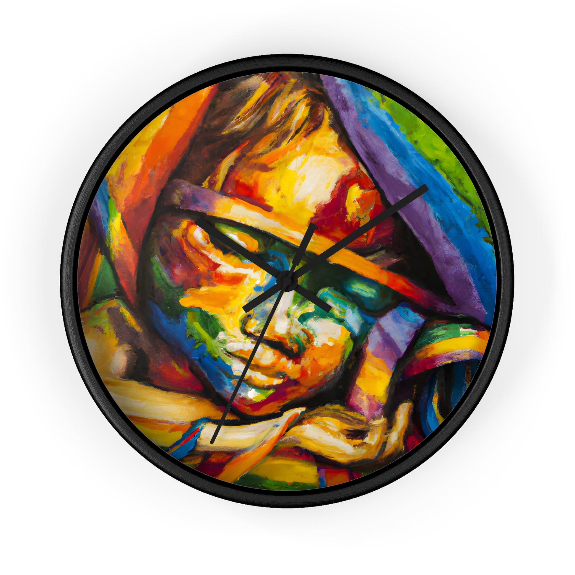 PaintMaster1600 - Autism-Inspired Wall Clock
