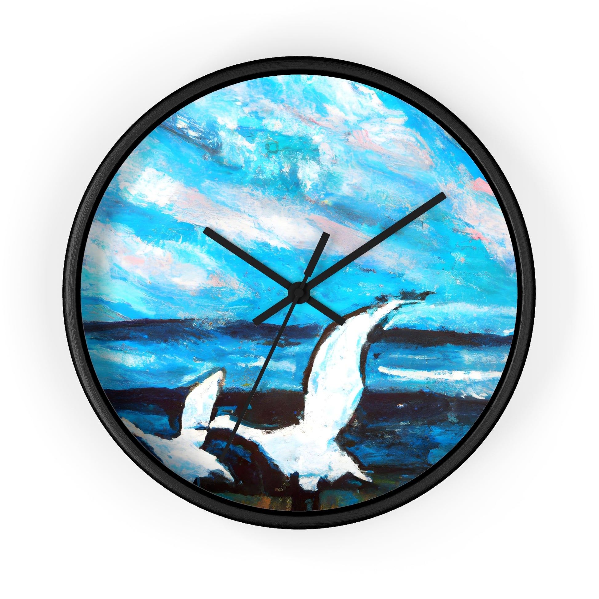 CalmGlow. Wall Clock