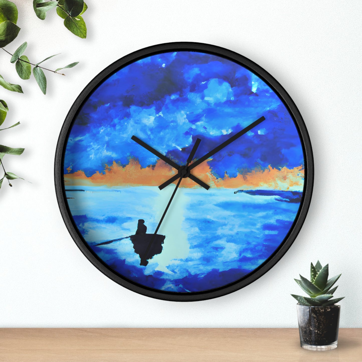 LunarDaVinci - Autism-Inspired Wall Clock