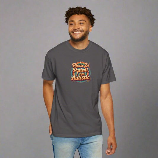 Please Be Patient, I Am Autistic Vintage Tee