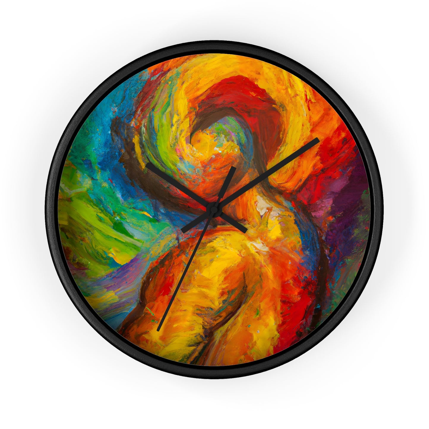 AuroraBrush - Autism-Inspired Wall Clock