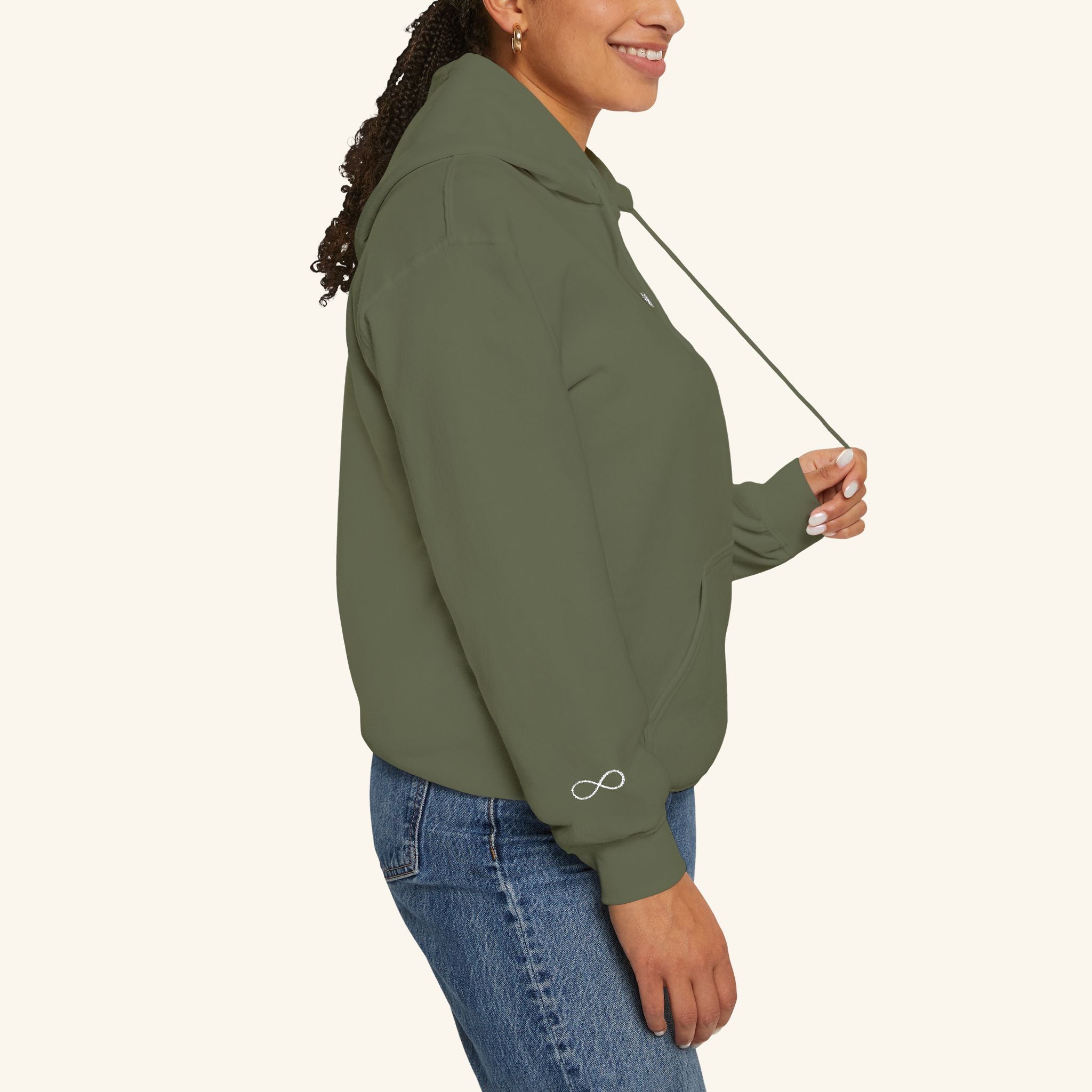Autistic Embroidered Hoodie