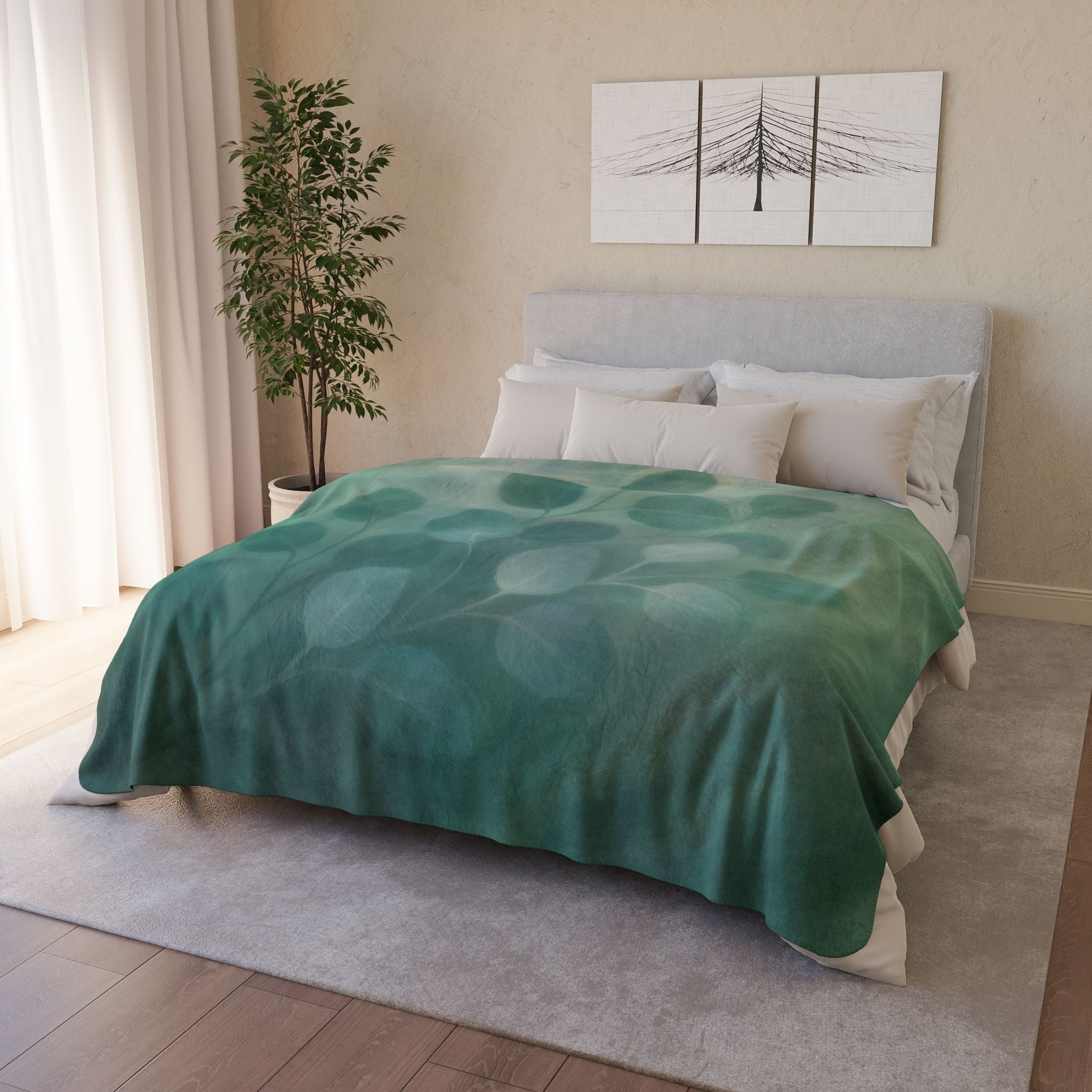 Autism Sensory Blanket - Eucalyptus Hush