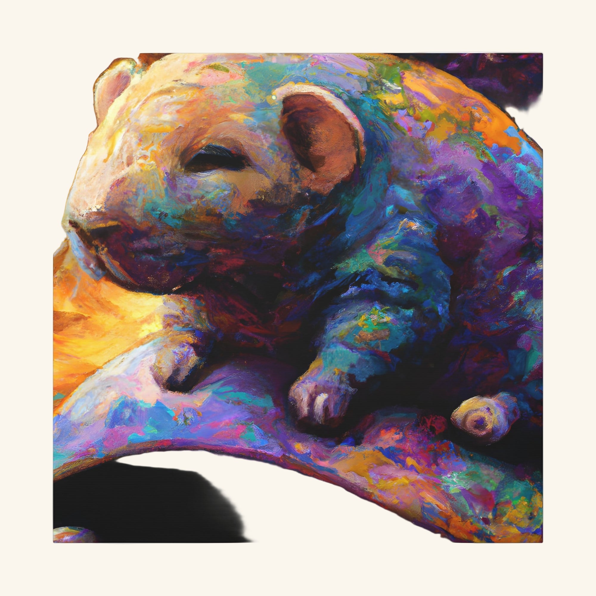 Artheric TheBrushMaster Canvas Art