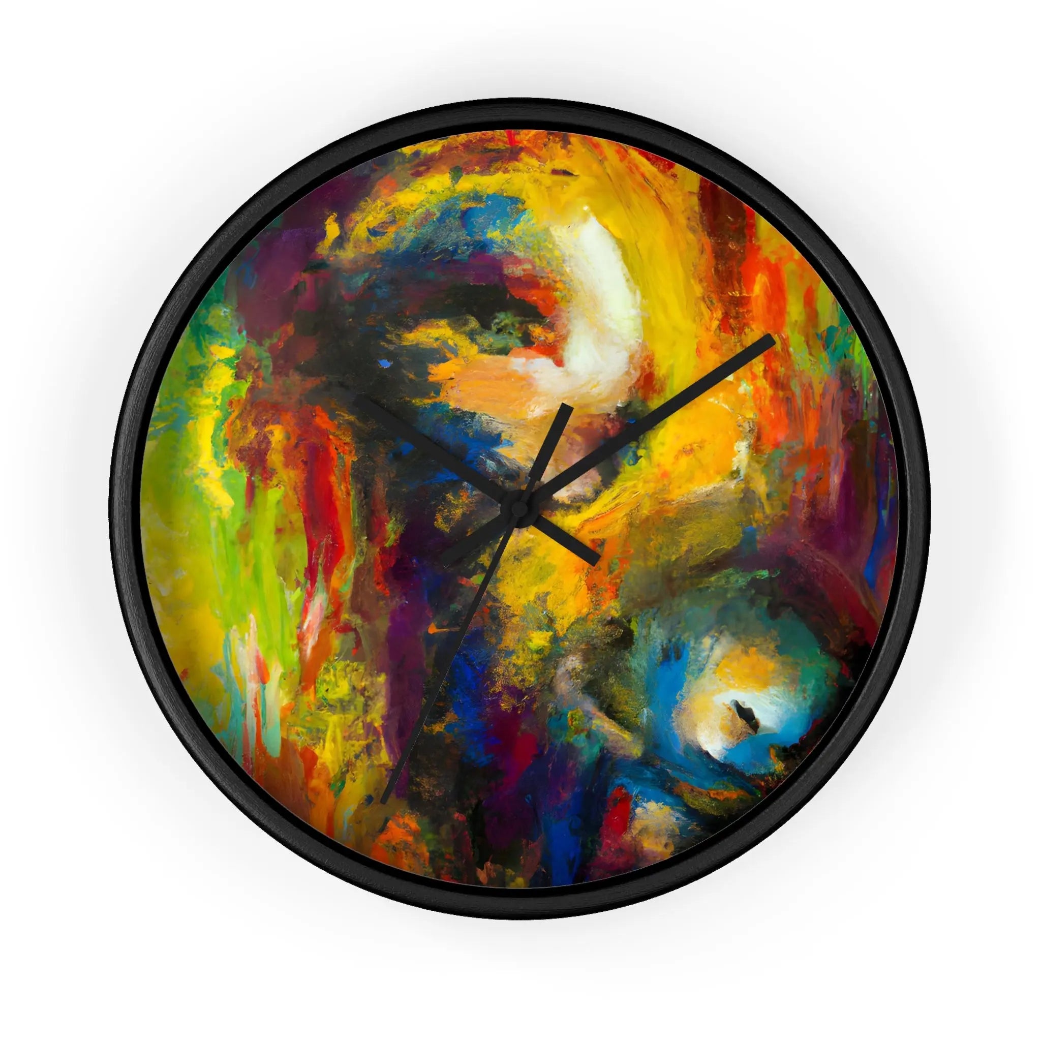 AuroraAmorata AutismInspired Wall Clock
