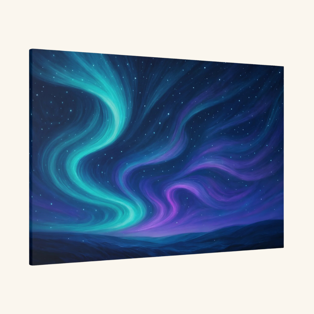 Aurora Within — Autism Canvas Art