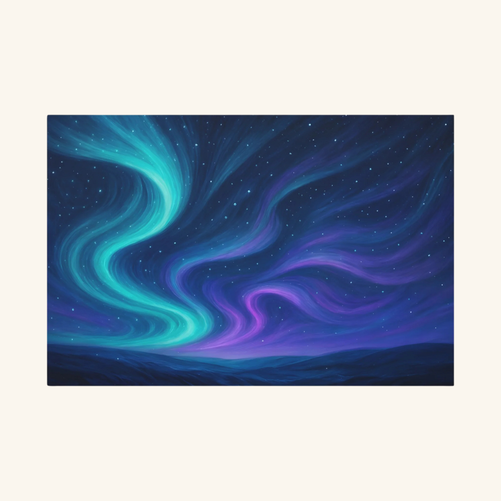 Aurora Within — Autism Canvas Art