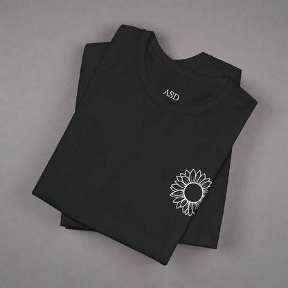 Autism Awareness Sunflower Tee - Sensory-Friendly Comfort