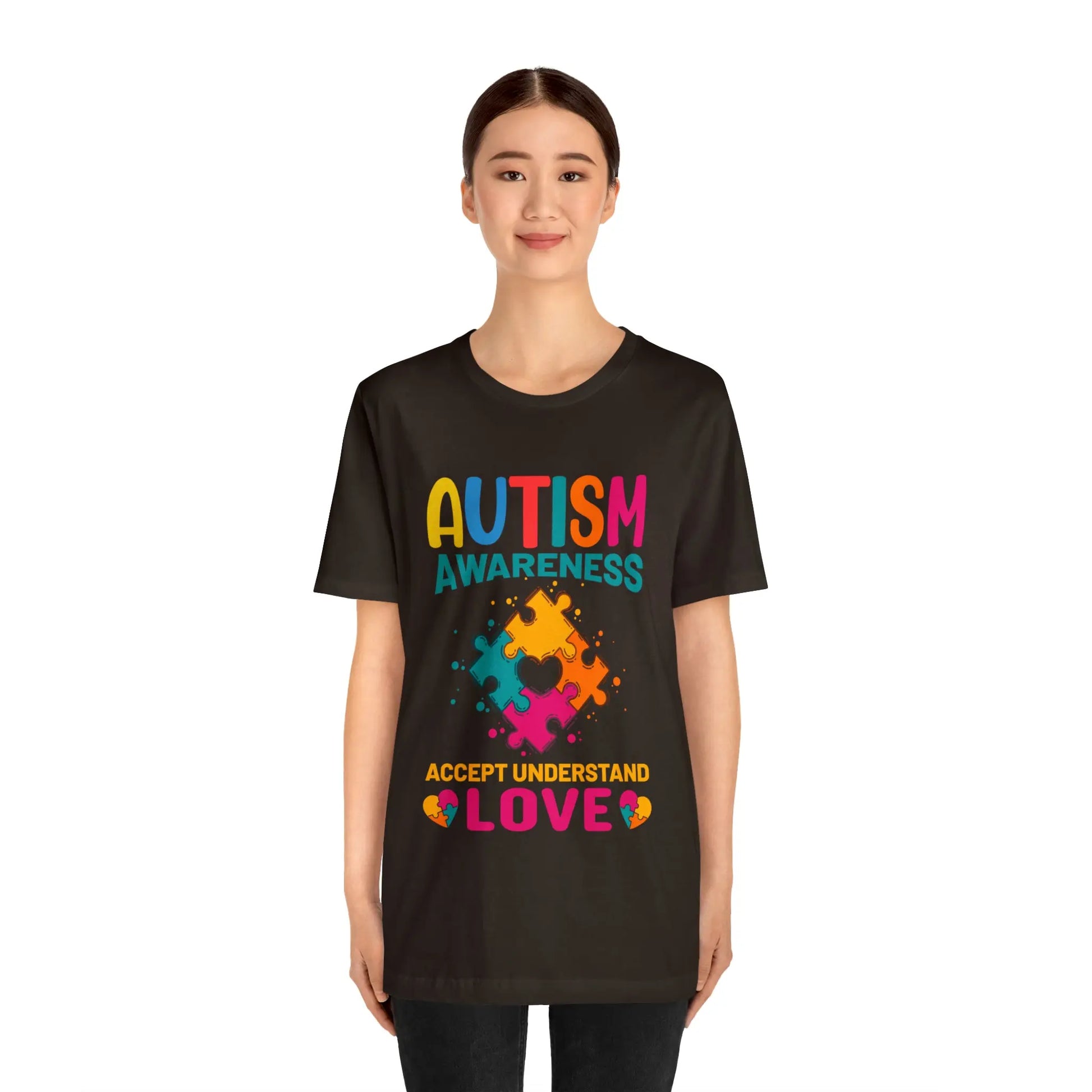 Autism Awareness T-Shirt: Accept Understand Love