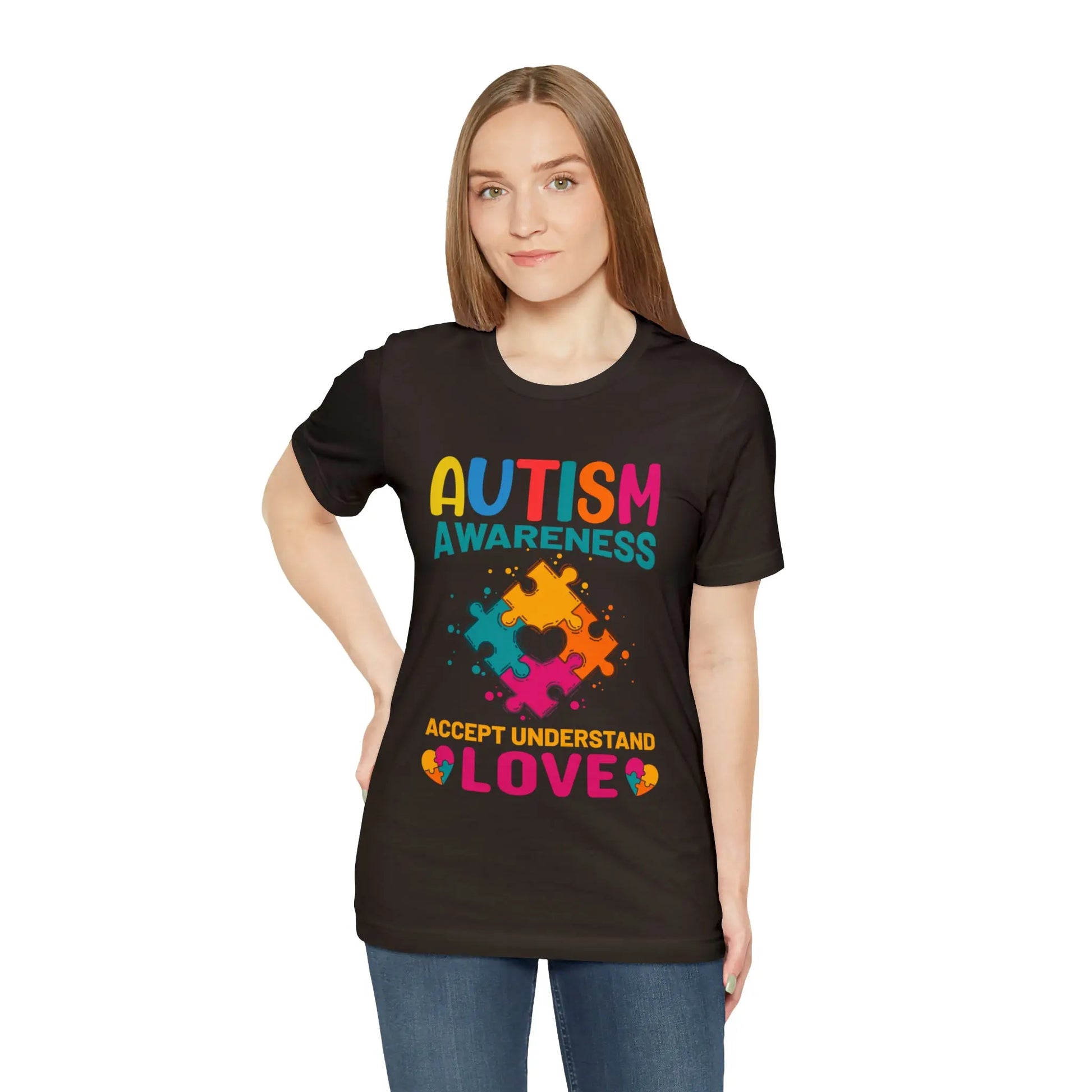 Autism Awareness T-Shirt: Accept Understand Love