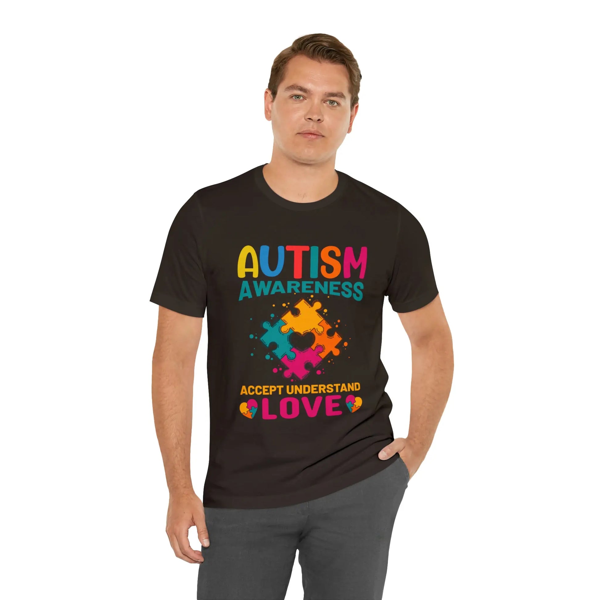 Autism Awareness T-Shirt: Accept Understand Love