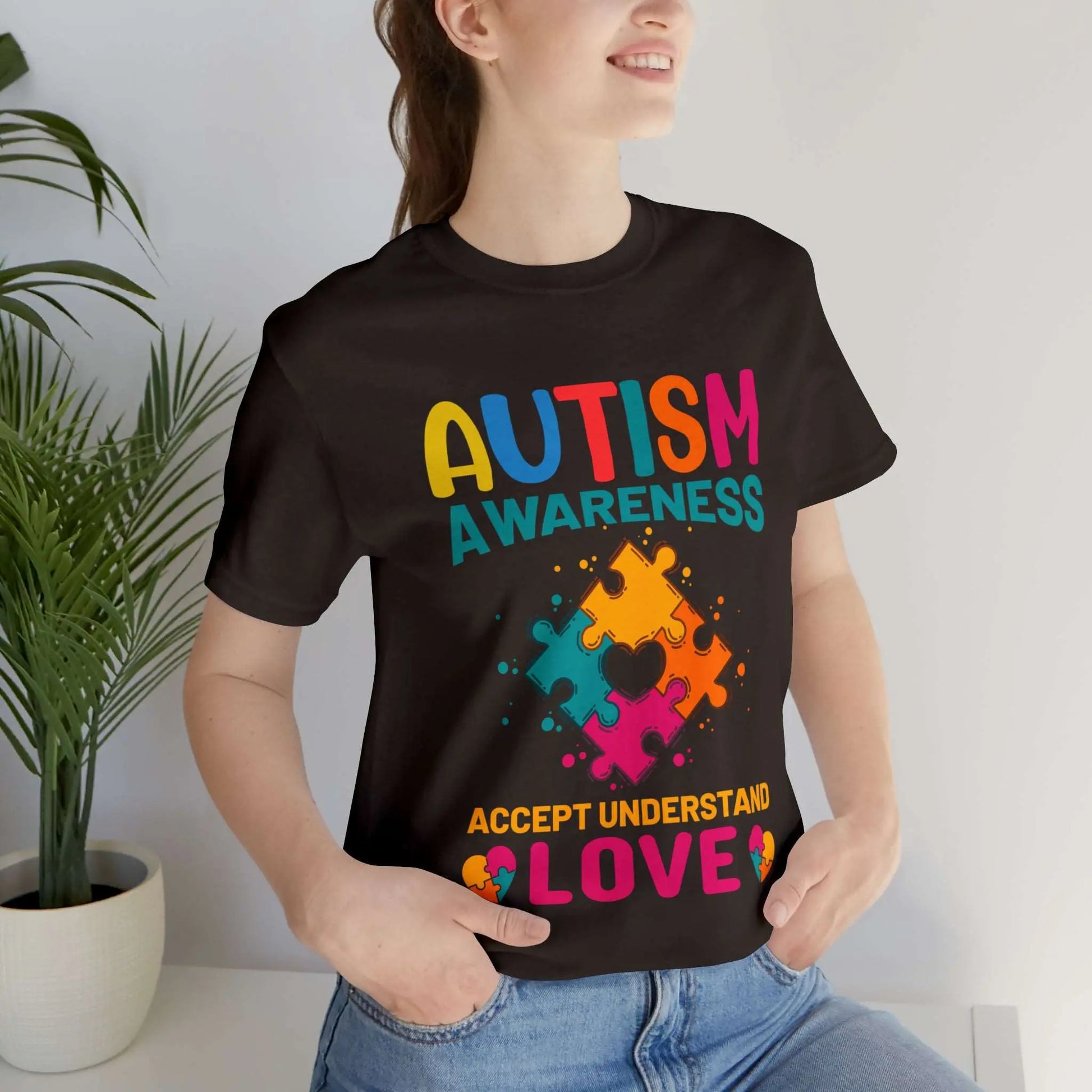 Autism Awareness T-Shirt: Accept Understand Love