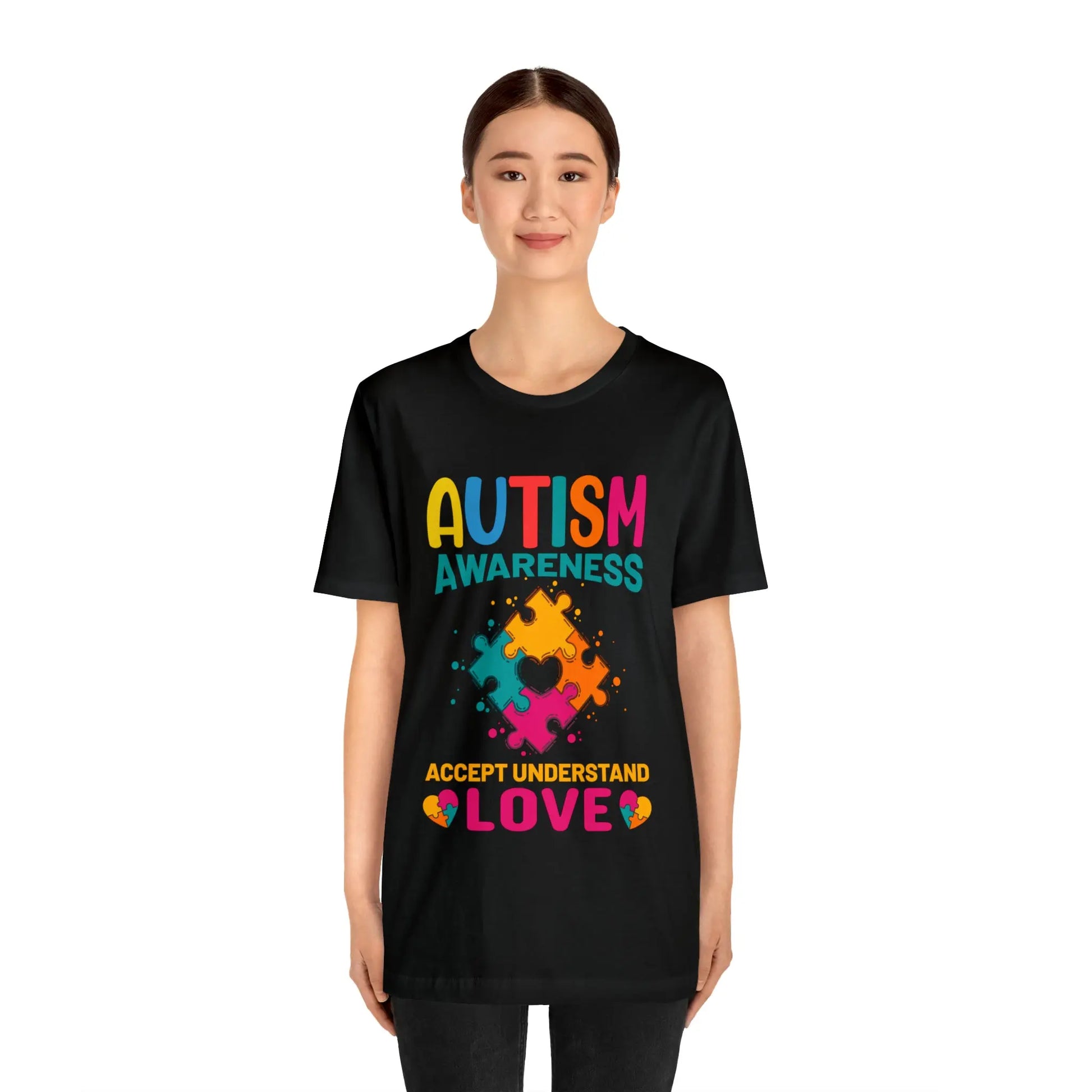 Autism Awareness T-Shirt: Accept Understand Love