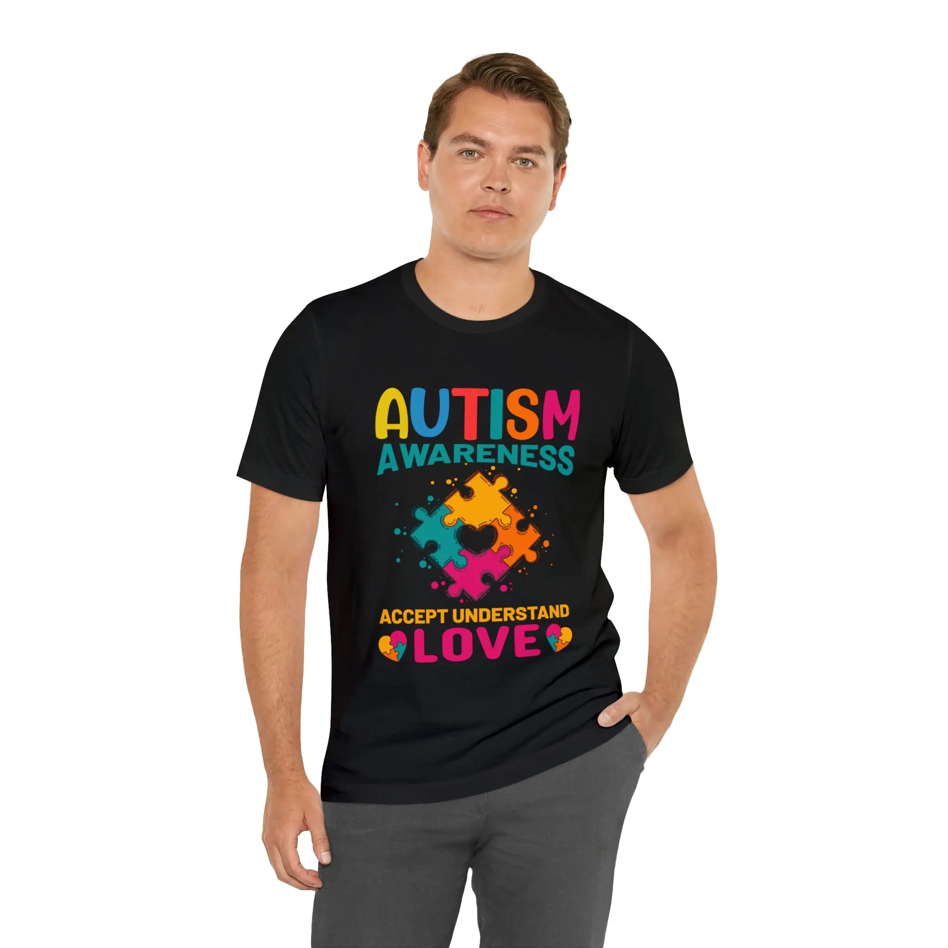 Autism Awareness T-Shirt: Accept Understand Love