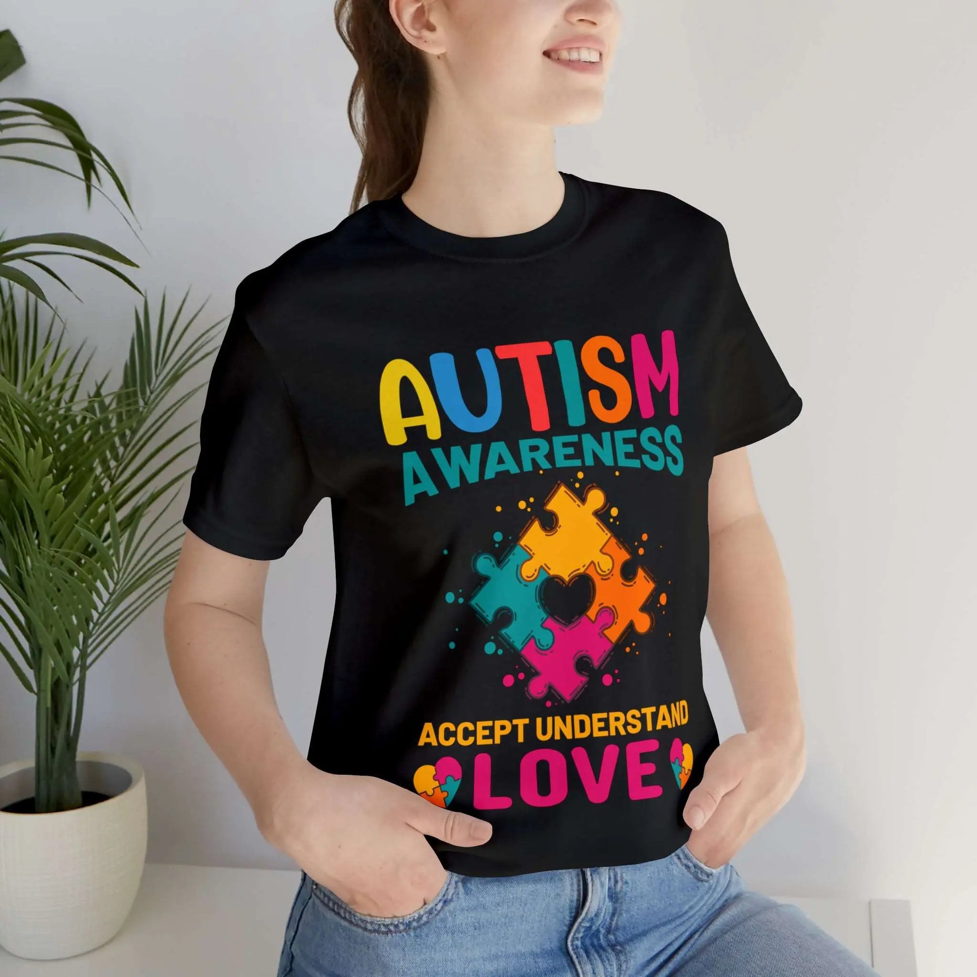 Autism Awareness T-Shirt: Accept Understand Love