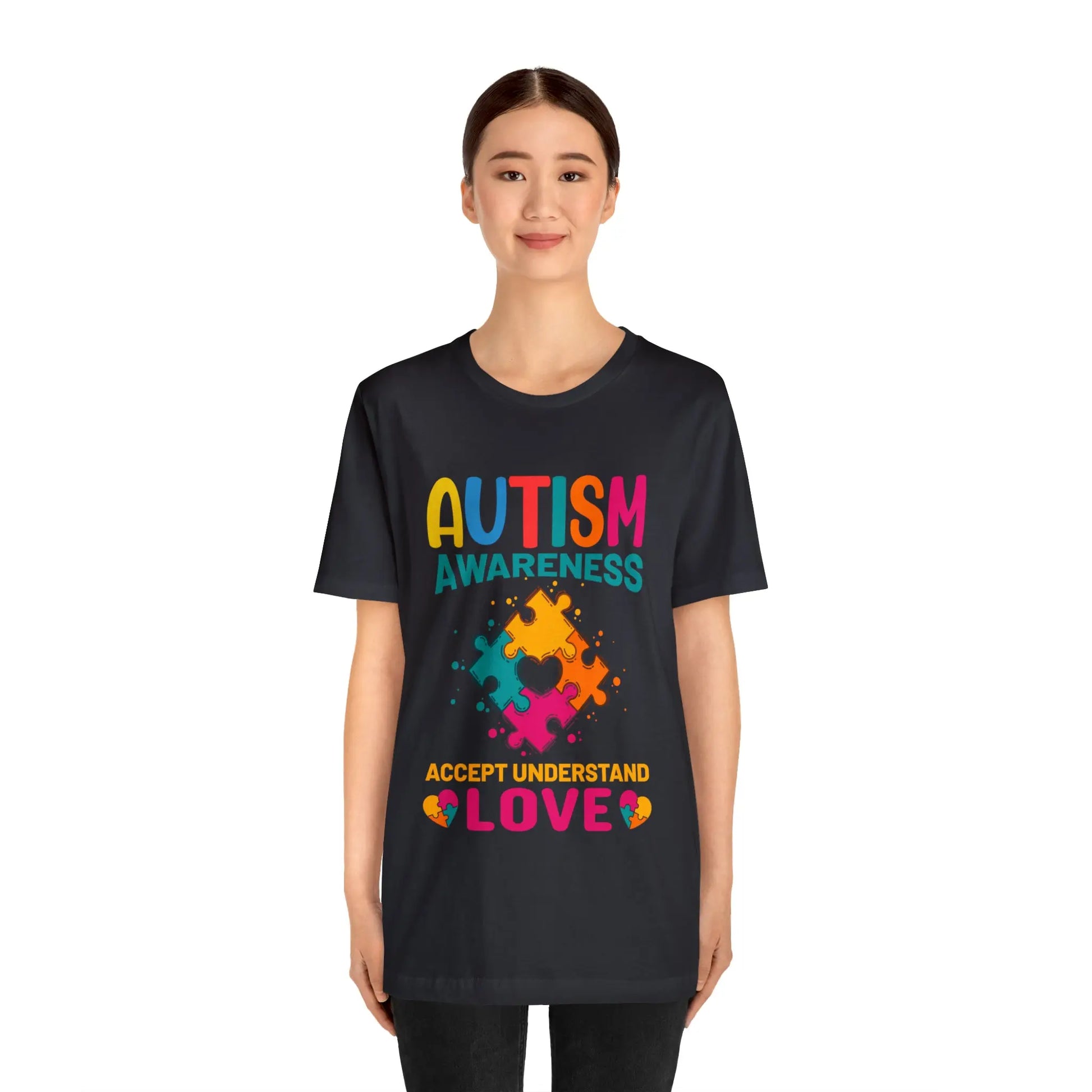 Autism Awareness T-Shirt: Accept Understand Love